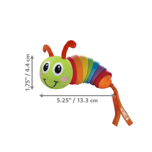 Kong Bat-a-Bout Clackz Caterpillar Cat Toy - Poudre Pet & Feed Supply 4